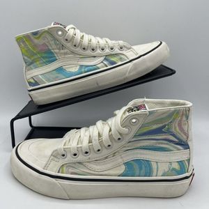 Vans Sk8-Hi 138 Decon Resin Swirl Retro High Top Sneakers Mens 5.5 / Womens 7